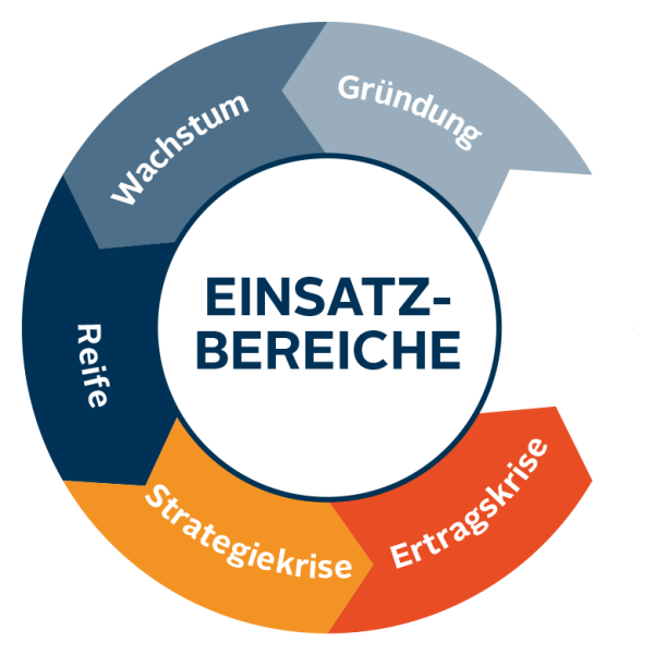 Einsatzbereiche Interim Mangement