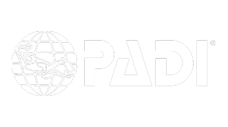 PADI Logo weiss