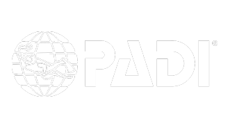 PADI Logo weiss